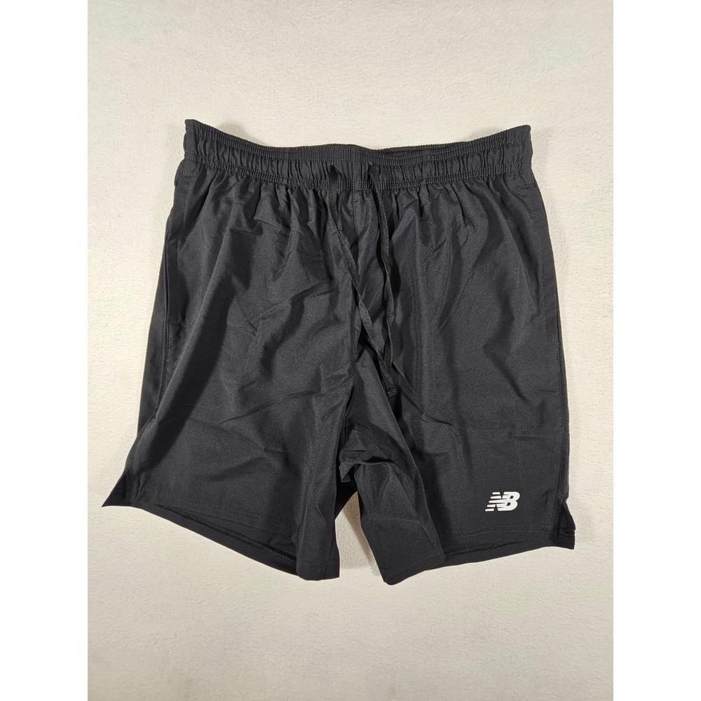 New Balance Mens Sport Short 7 Inch Black Running Training MS51902 Size Medium